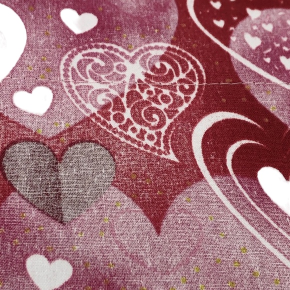 Dog Bandana-Over The Collar Heart Print Pet Bandana Valentine's Day-Dog Mom Gift - Picture 11 of 14